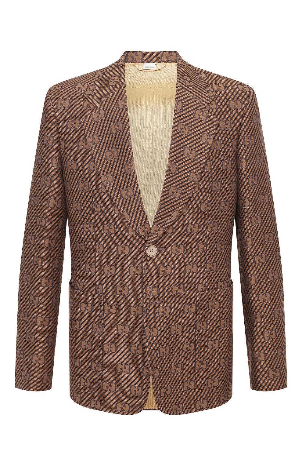 Пиджак из хлопка и шелка GUCCI, арт. 618666/ZAEAK, фото 1