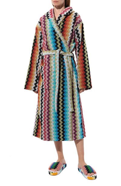 Хлопковый халат MISSONIHOME, арт. 1B3AC99711/100, фото 3