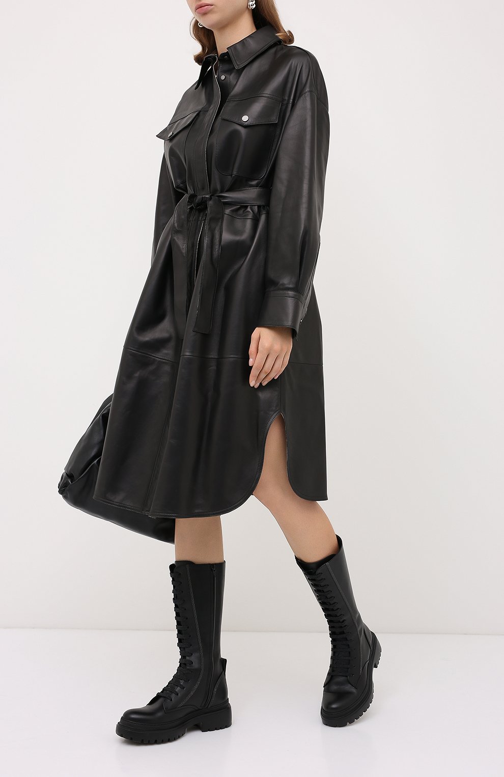 Кожаные сапоги BRUNELLO CUCINELLI, арт. MZBSC1893P, фото 2