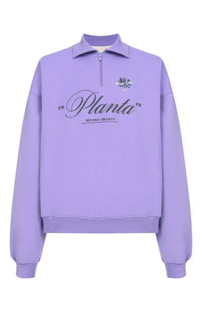 Мужские хлопковый свитшот PLANTA ROSA, арт. PR/A/SINGULARITY/470VELVET