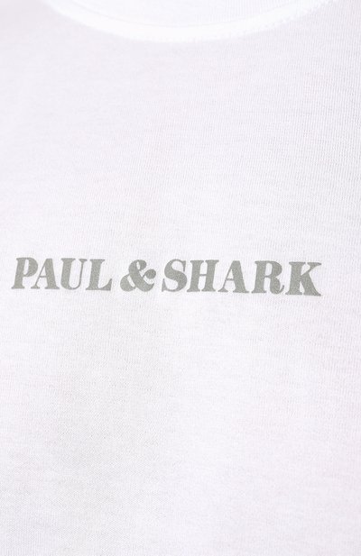 Хлопковая футболка PAUL&SHARK, арт. 12311655, фото 5