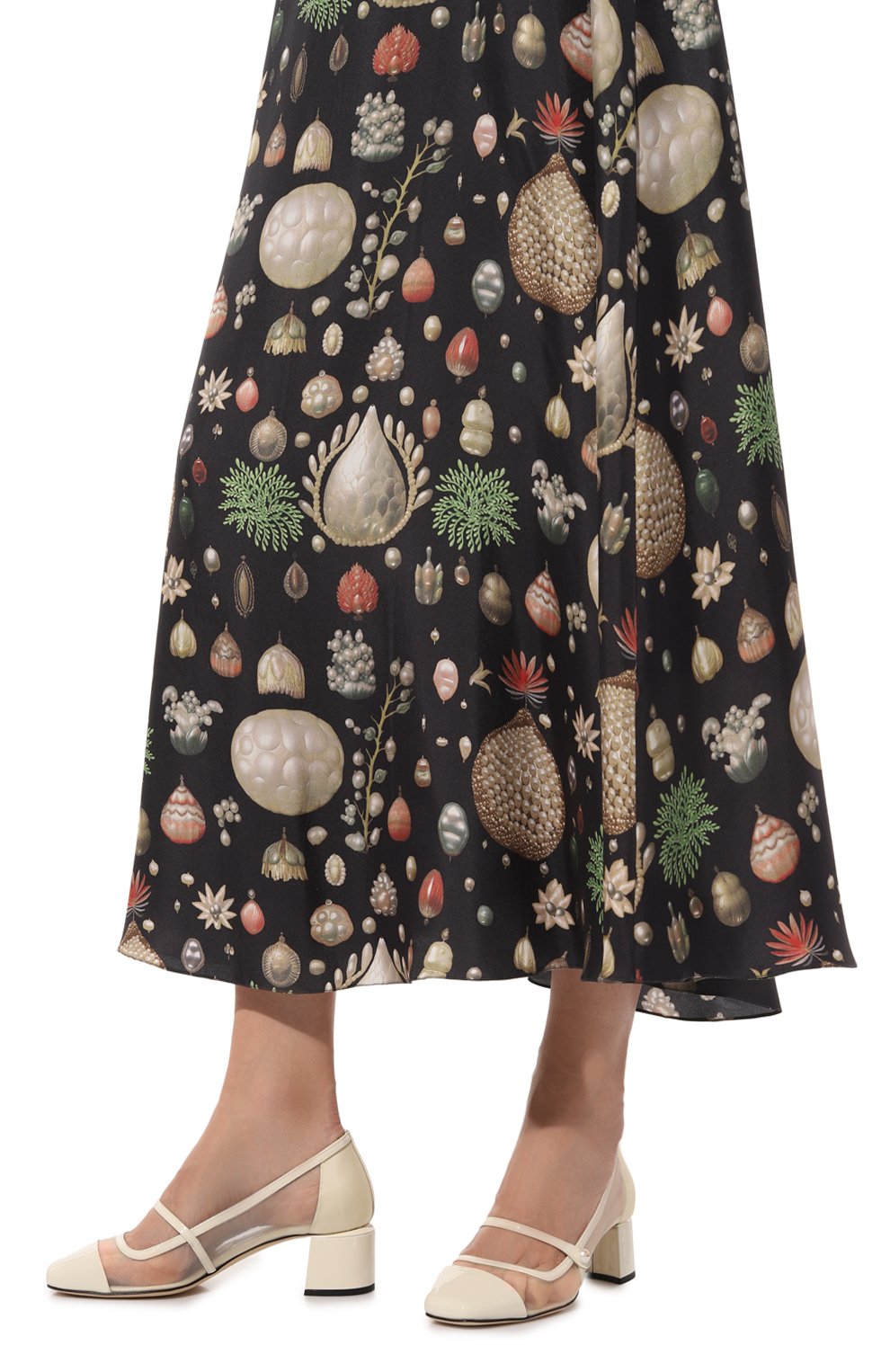 Комбинированные туфли elisa 45 JIMMY CHOO, арт. ELISA 45/TNX, фото 3