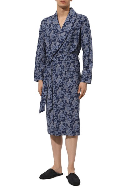 Хлопковый  халат ROBERTO RICETTI, арт. VESTAGLIA R0BE LUNGA/0R03214, фото 3