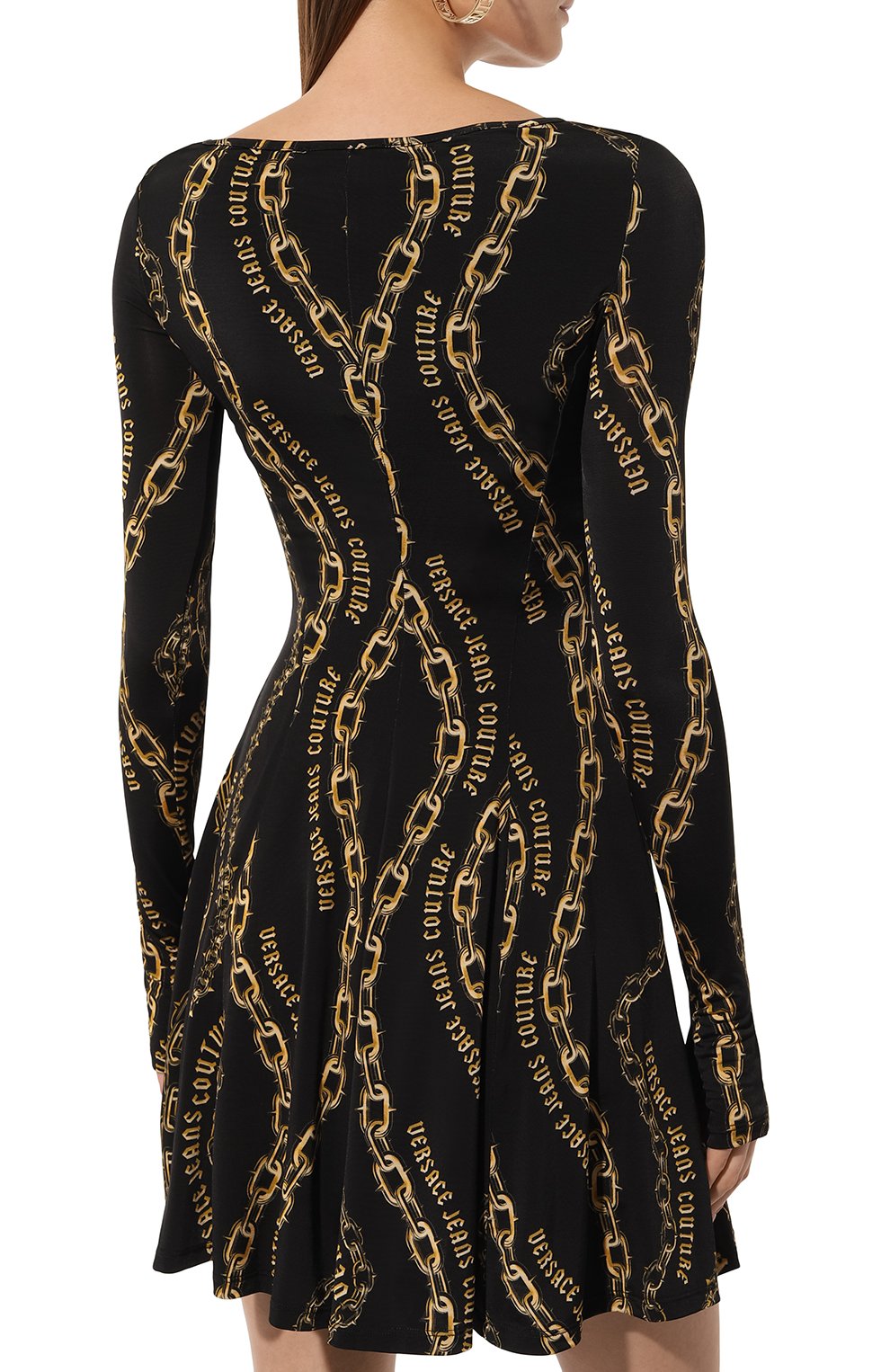 Платье из вискозы VERSACE JEANS COUTURE, арт. 77HA0922/JS416, фото 4