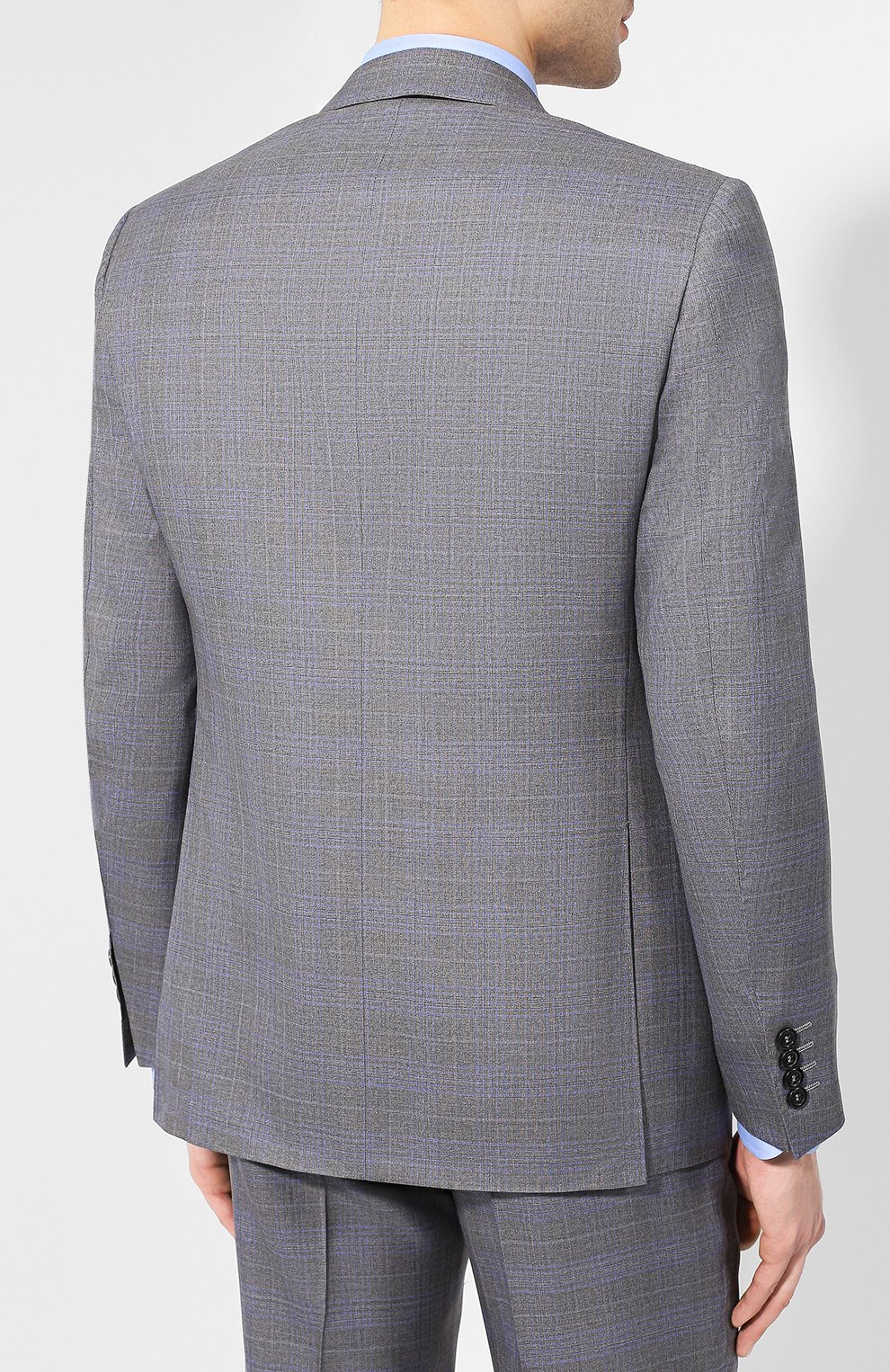  Костюм из смеси шерсти и шелка CANALI, арт. T11280/19/BX00228, фото 3