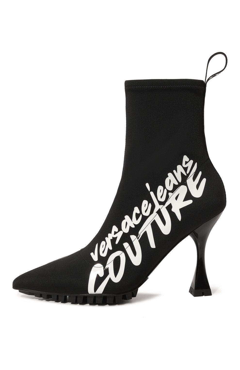 Текстильные ботильоны VERSACE JEANS COUTURE, арт. 73VA3S81-F0ND0 FLAIR TANK DIS.70/ZS370, фото 4