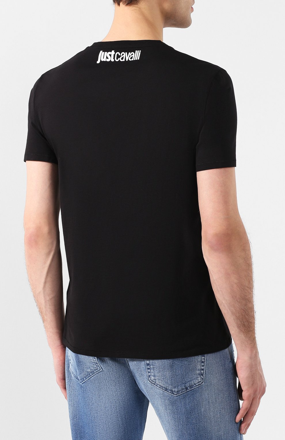 Хлопковая футболка JUST CAVALLI, арт. S01GC0532/N20663, фото 4