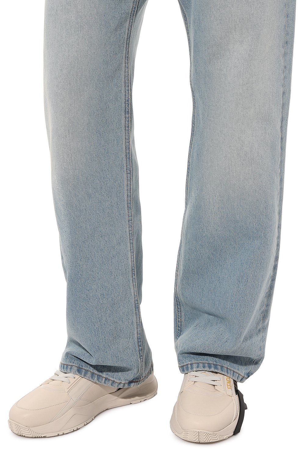 Комбинированные кроссовки fendi flow FENDI, арт. 7E1392 AJZH, фото 3