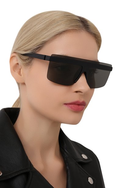 Солнцезащитные очки MAISON MARGIELA, арт. MMCIRCLE002/PITCH BLACK/DGY SHIELD 301, фото 2