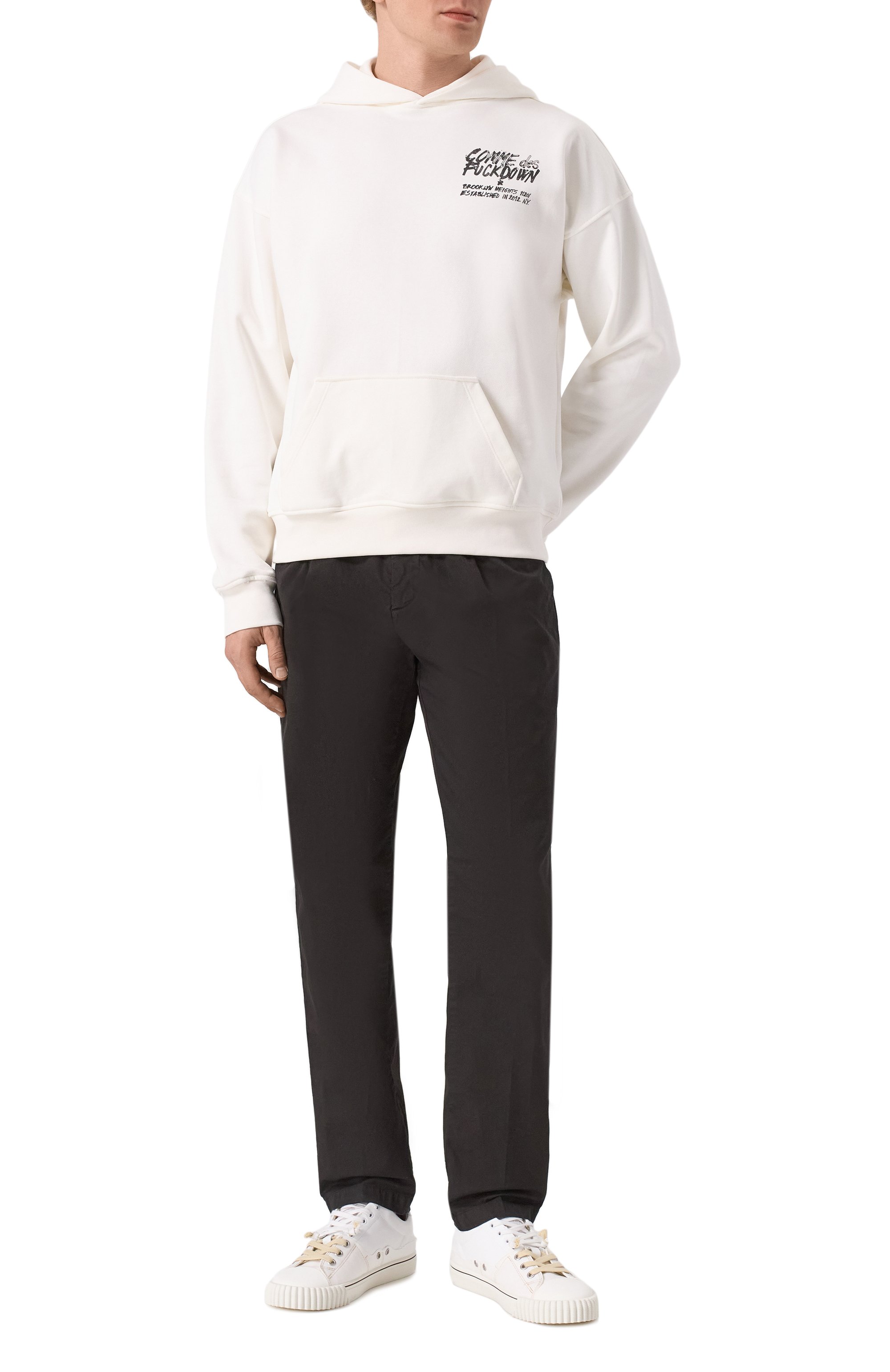 Хлопковое худи COMME DES FUCKDOWN, арт. CFABM01520, фото 2