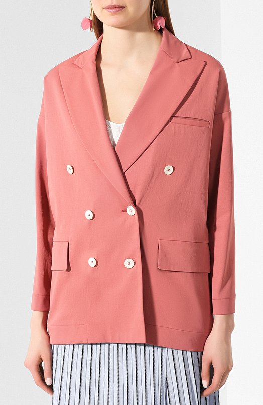 Двубортный жакет Jejia Розовый, фото 6