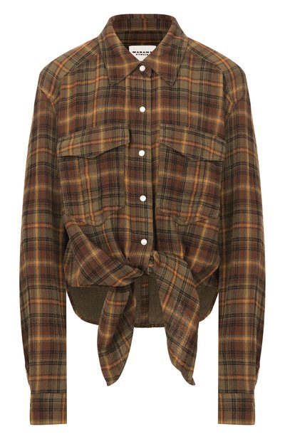 Хлопковая рубашка ISABEL MARANT ETOILE, арт. 25PCH0131FC/C1I03E, фото 1