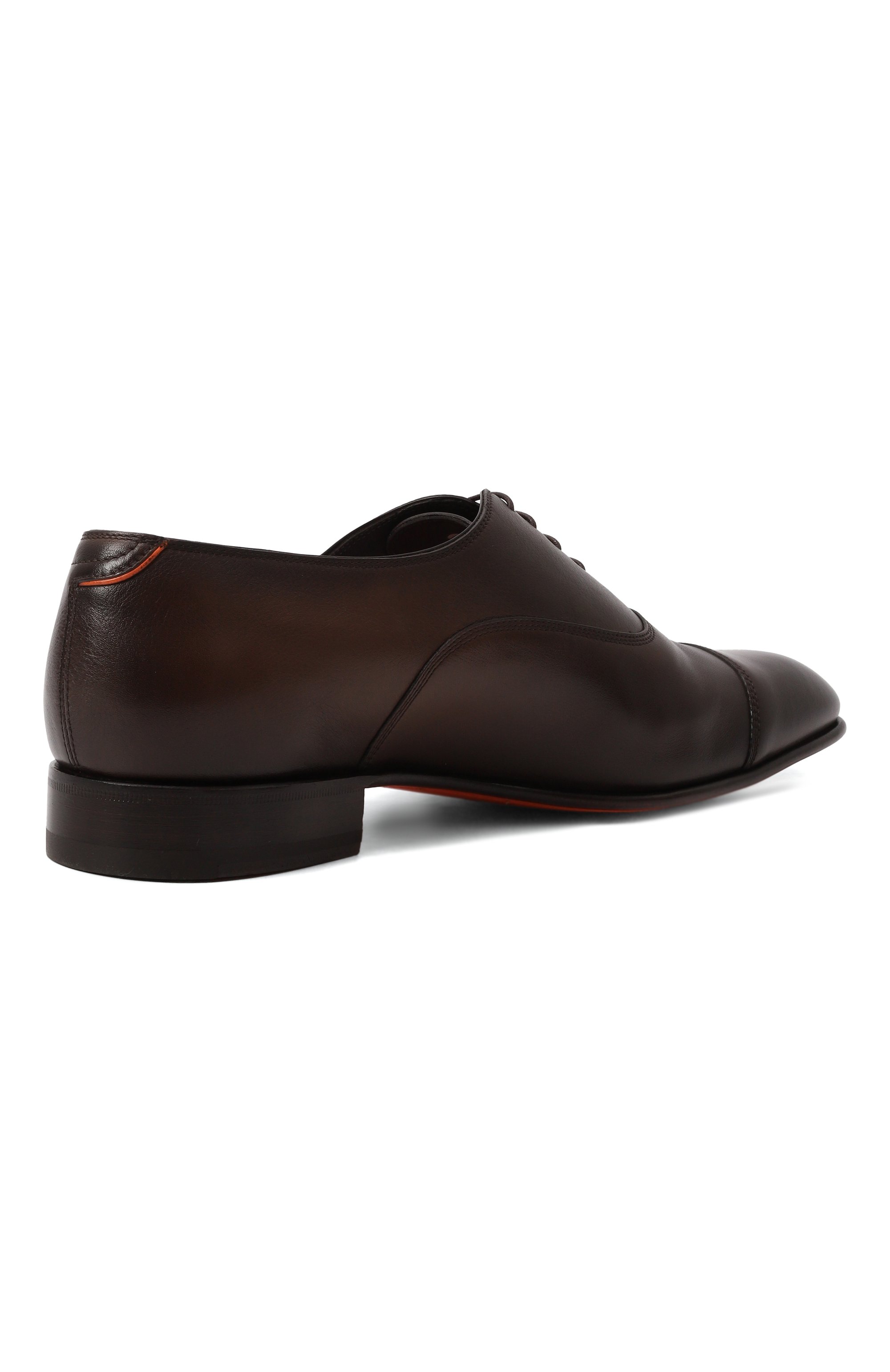 Кожаные оксфорды adrian SANTONI, арт. MCAG18883LA3SGFR, фото 5