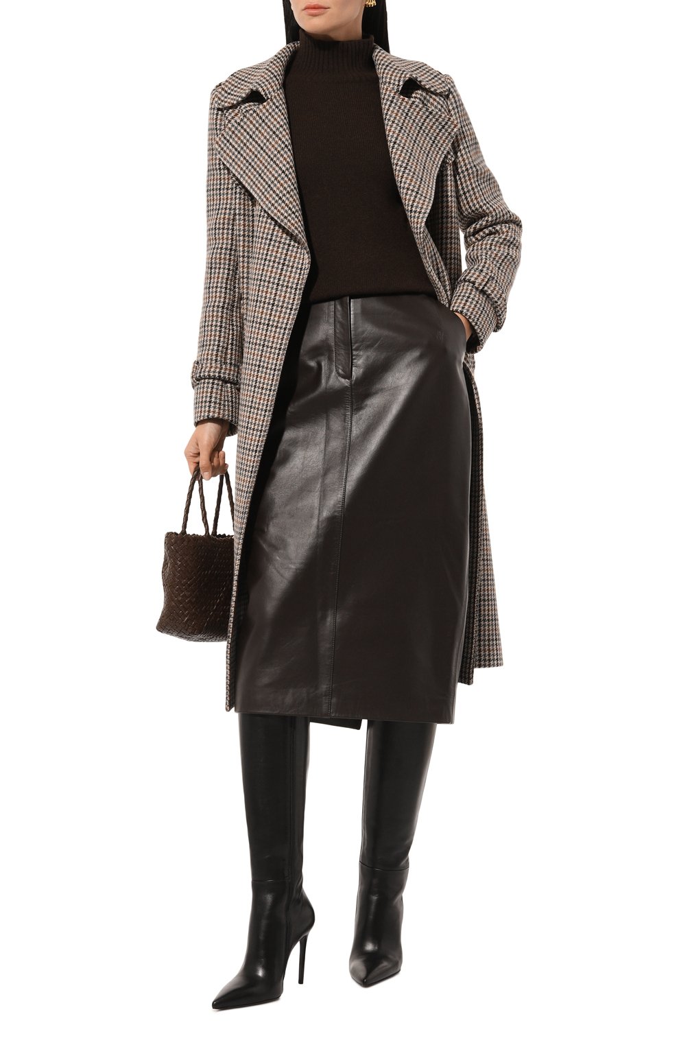 Кожаная юбка NOBLE&BRULEE, арт. NB97/250724/1, фото 2