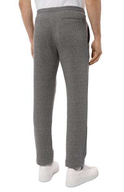 Хлопковые брюки CANALI серого цвета по цене 76200 руб., арт. T0886/MJ02249, фото 4 Хлопковые брюки CANALI, арт. T0886/MJ02249, фото 4