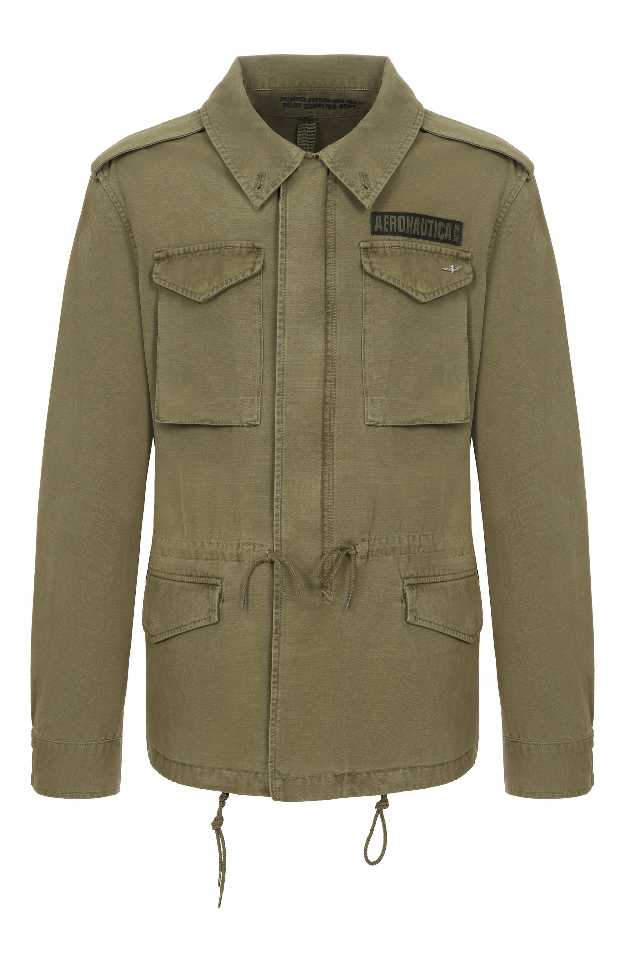 Хлопковая куртка AERONAUTICA MILITARE, арт. AB3044UCT04233, фото 1