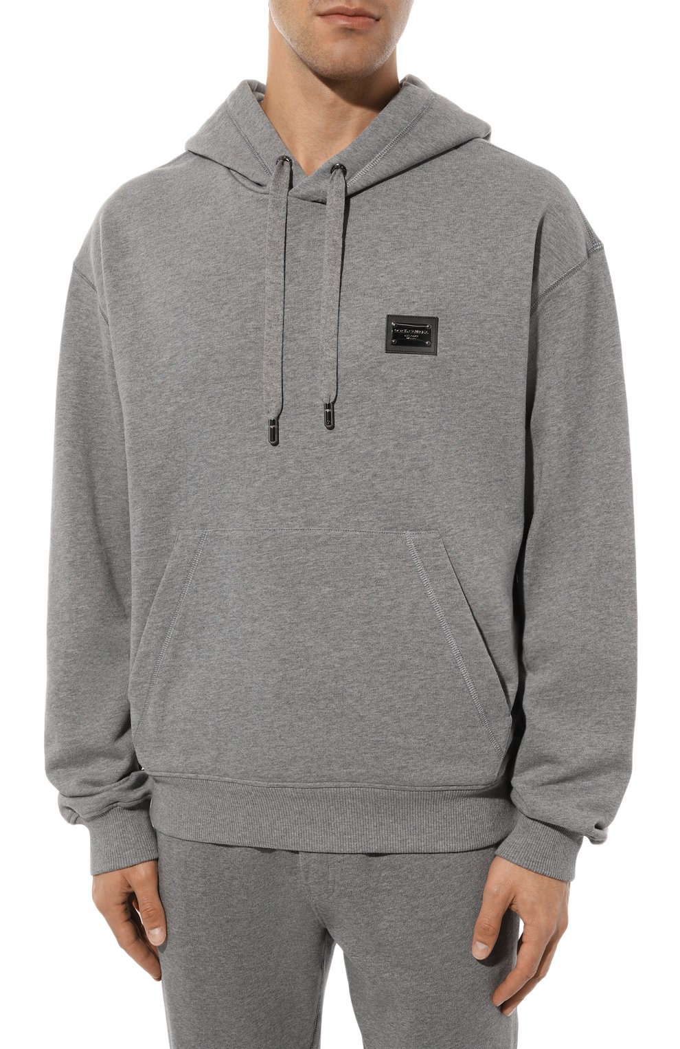 Хлопковое худи DOLCE & GABBANA, арт. G9ZU0T/G7F2G, фото 3