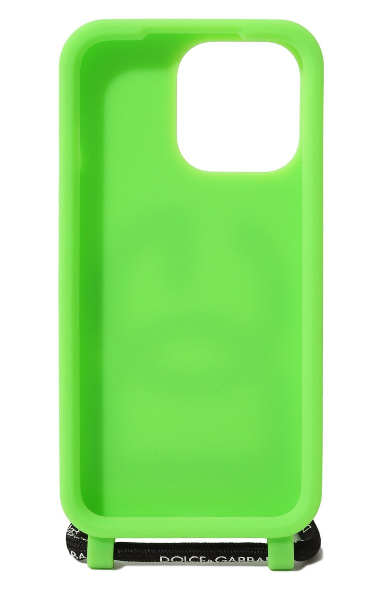 Чехол для iphone 13 pro DOLCE & GABBANA зеленого цвета, арт. BP3231/AG816 | Фото 2 (Нос: Не проставлено; Региональные ограничения белый список (Axapta Mercury): Не проставлено)