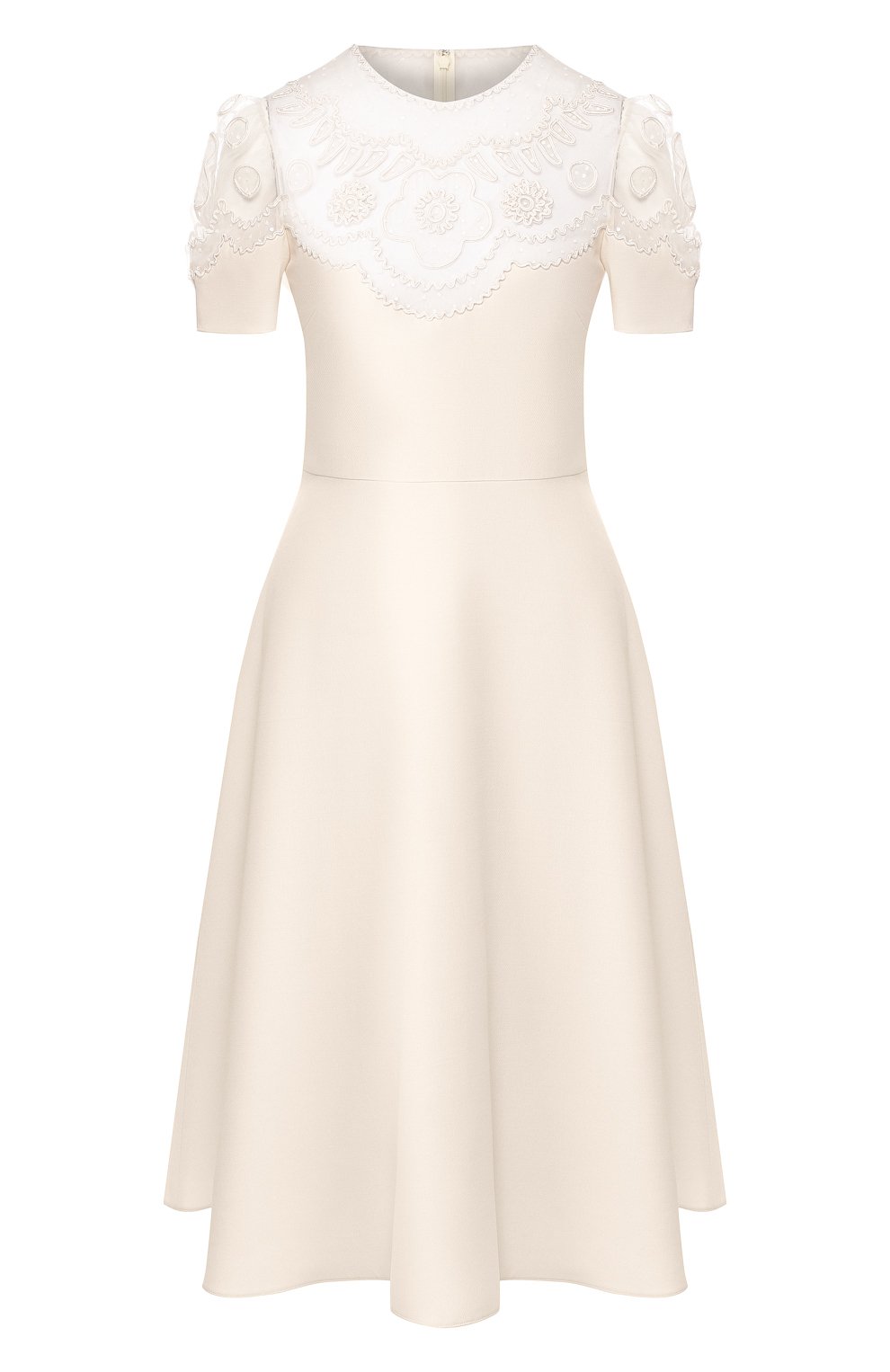 Платье из смеси шерсти и шелка VALENTINO, арт. RB0VAD311CF, фото 1