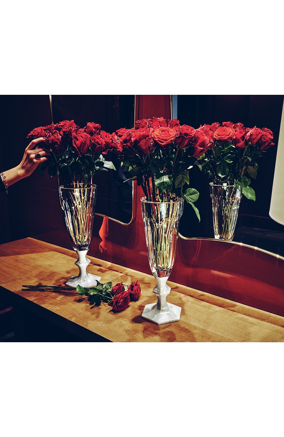 Ваза flutissimo BACCARAT прозрачного цвета по цене 995000 руб., арт. 2 814 831, фото 3 Ваза flutissimo BACCARAT, арт. 2 814 831, фото 3