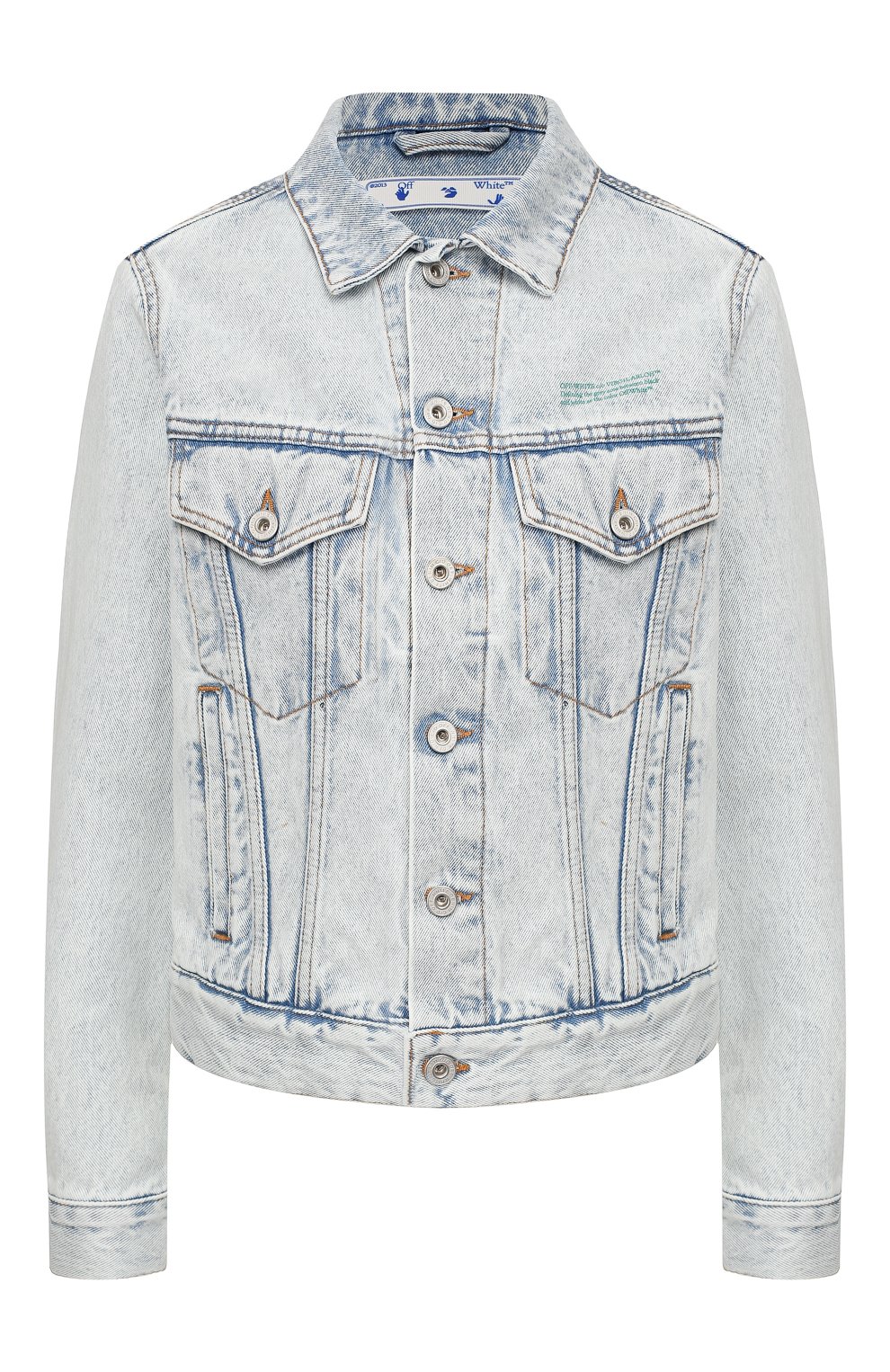 Джинсовая куртка OFF-WHITE, арт. 0WYE012T20DEN0014001, фото 1