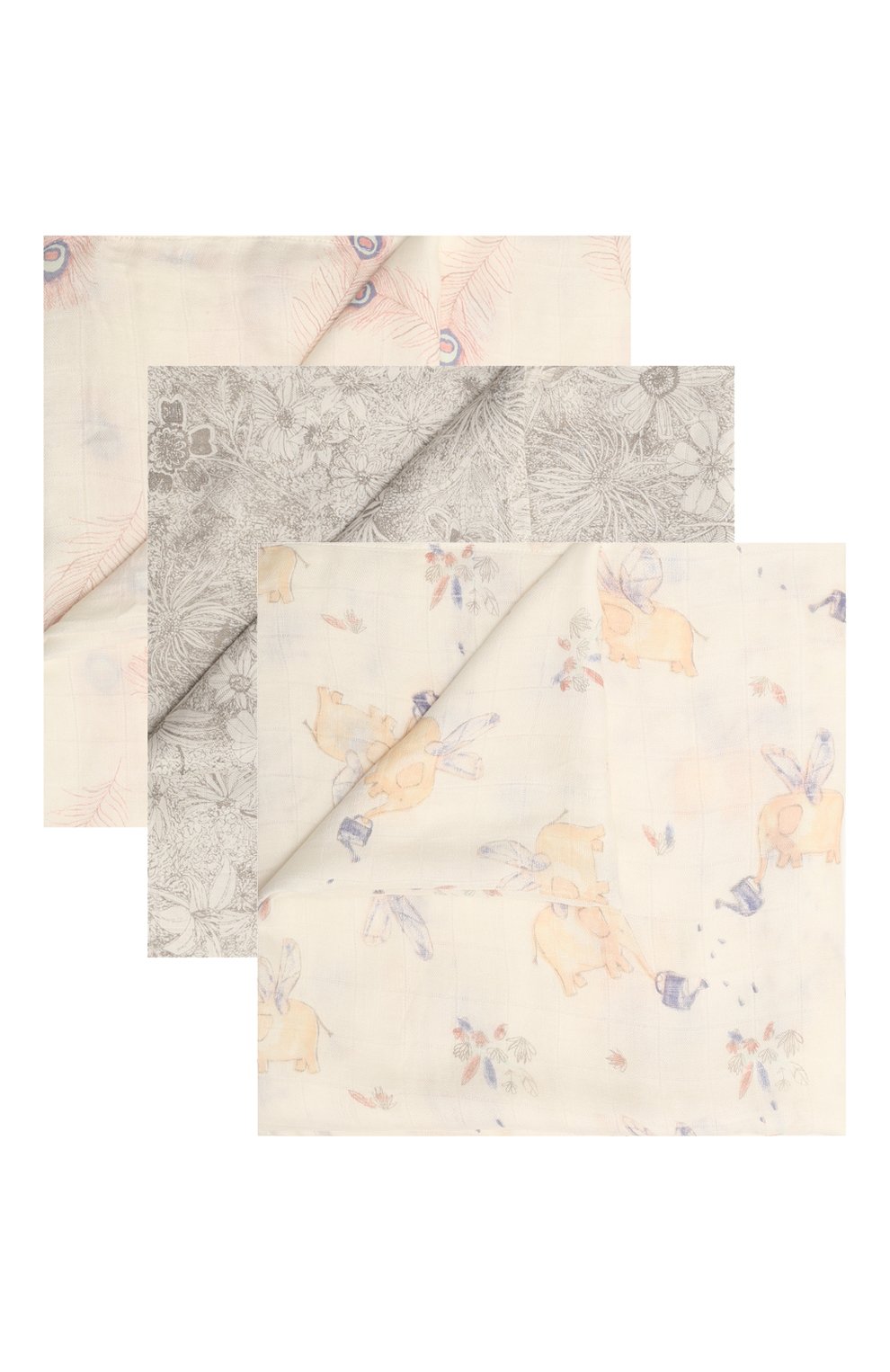 Комплект из трех пеленок ADEN+ANAIS, арт. 9219, фото 1