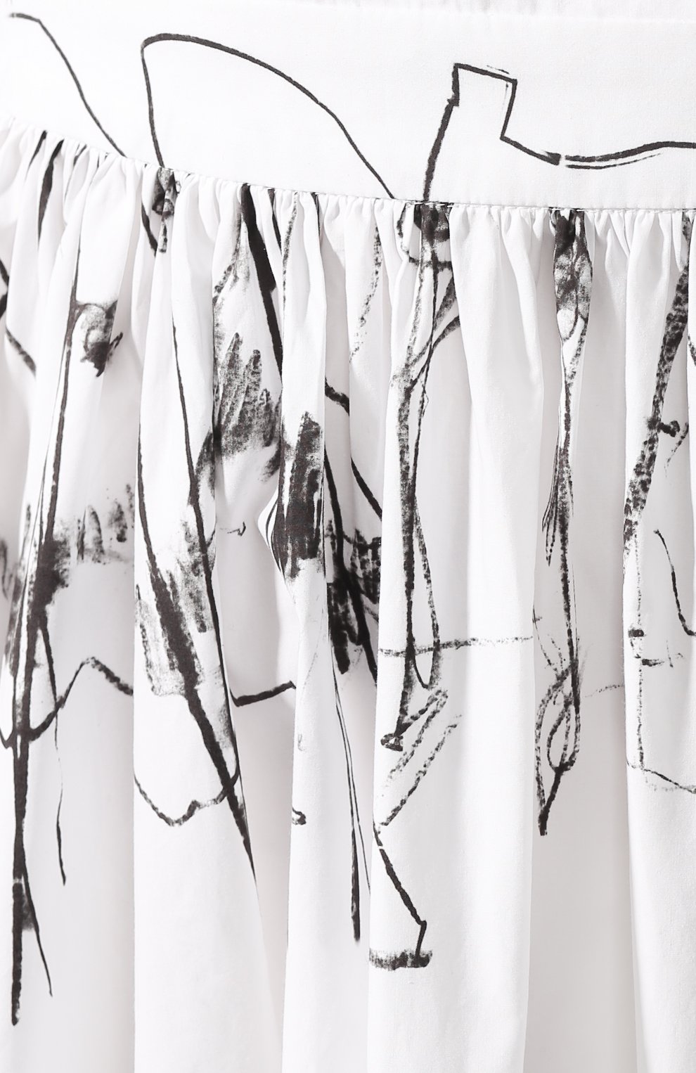 Хлопковое платье ALEXANDER MCQUEEN, арт. 623552/QDAA0, фото 5