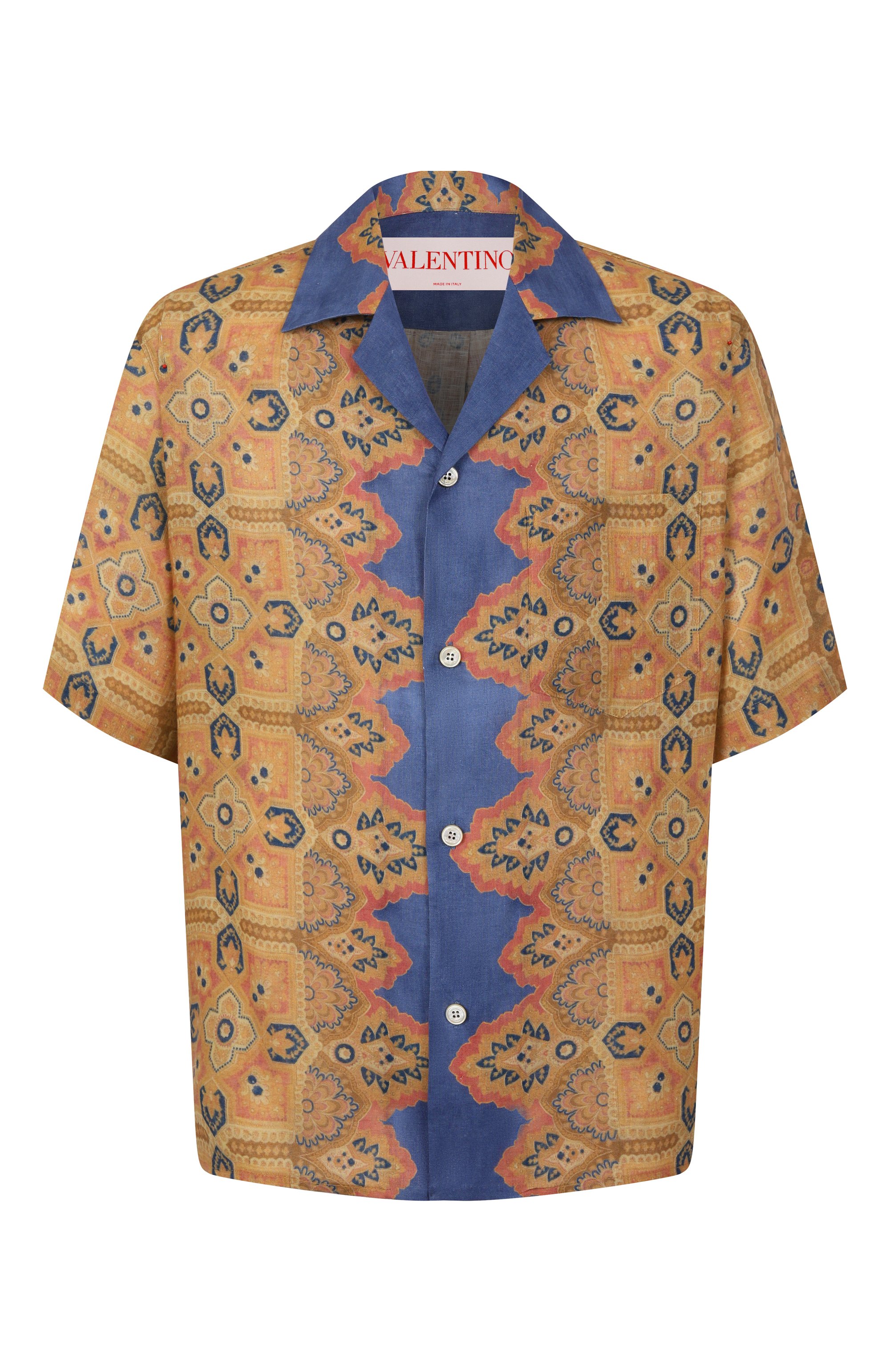 Льняная рубашка VALENTINO, арт. 6V3AA111AMW, фото 1