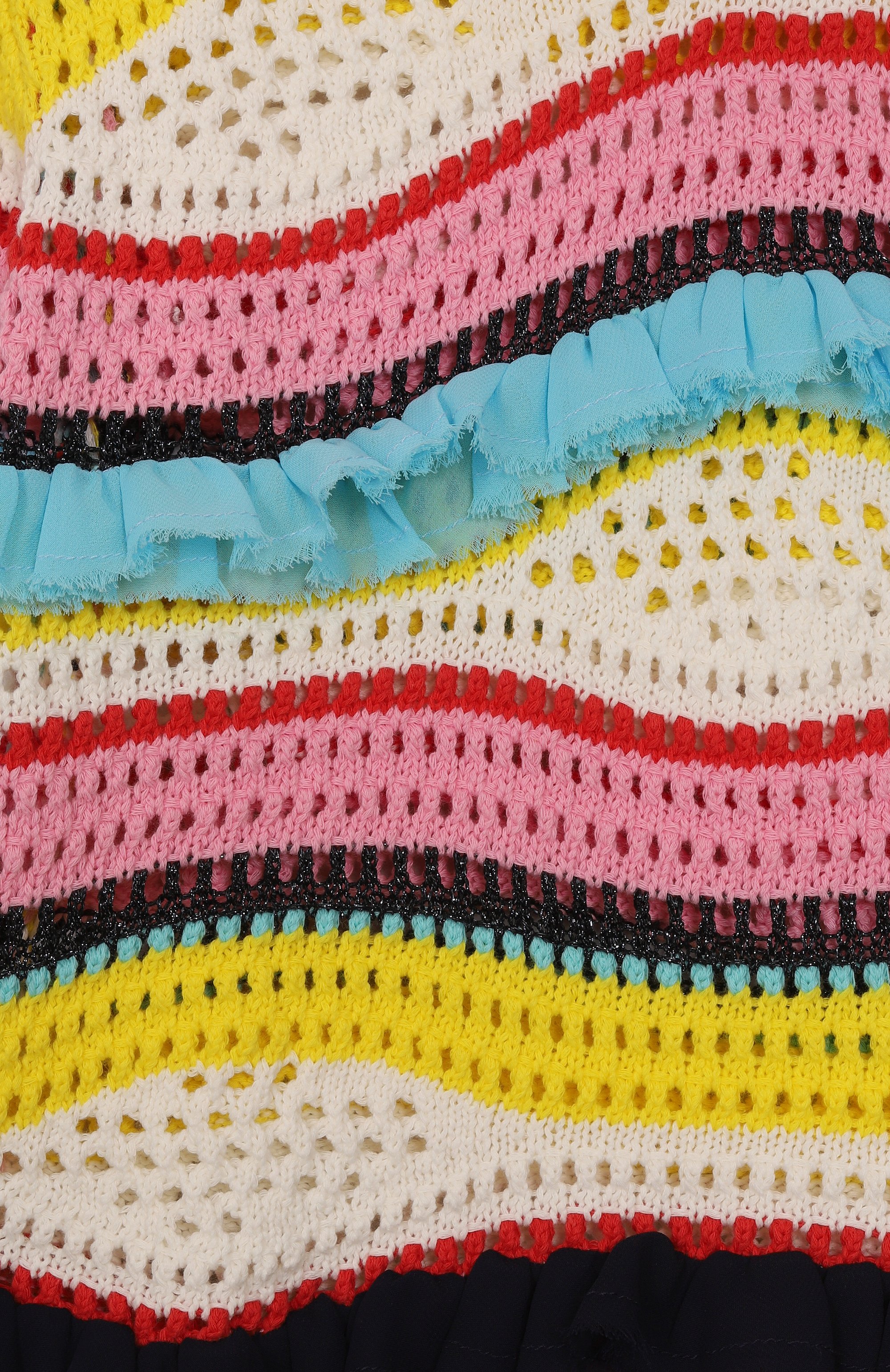 Хлопковое поло MSGM KIDS, арт. S5MSJGJP247, фото 3