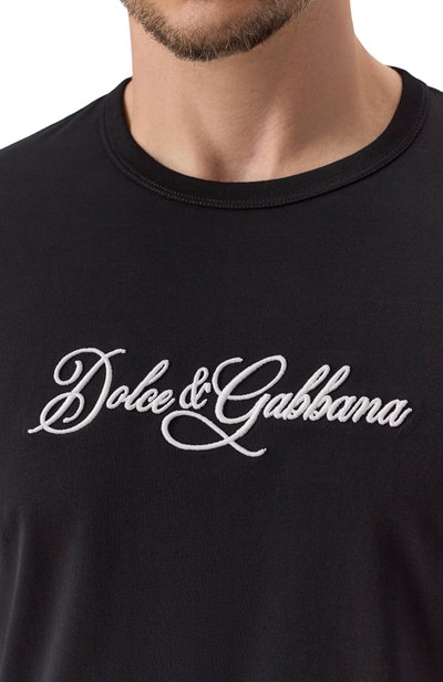 Хлопковая футболка DOLCE & GABBANA, арт. G8PT1Z/G7P9K, фото 5
