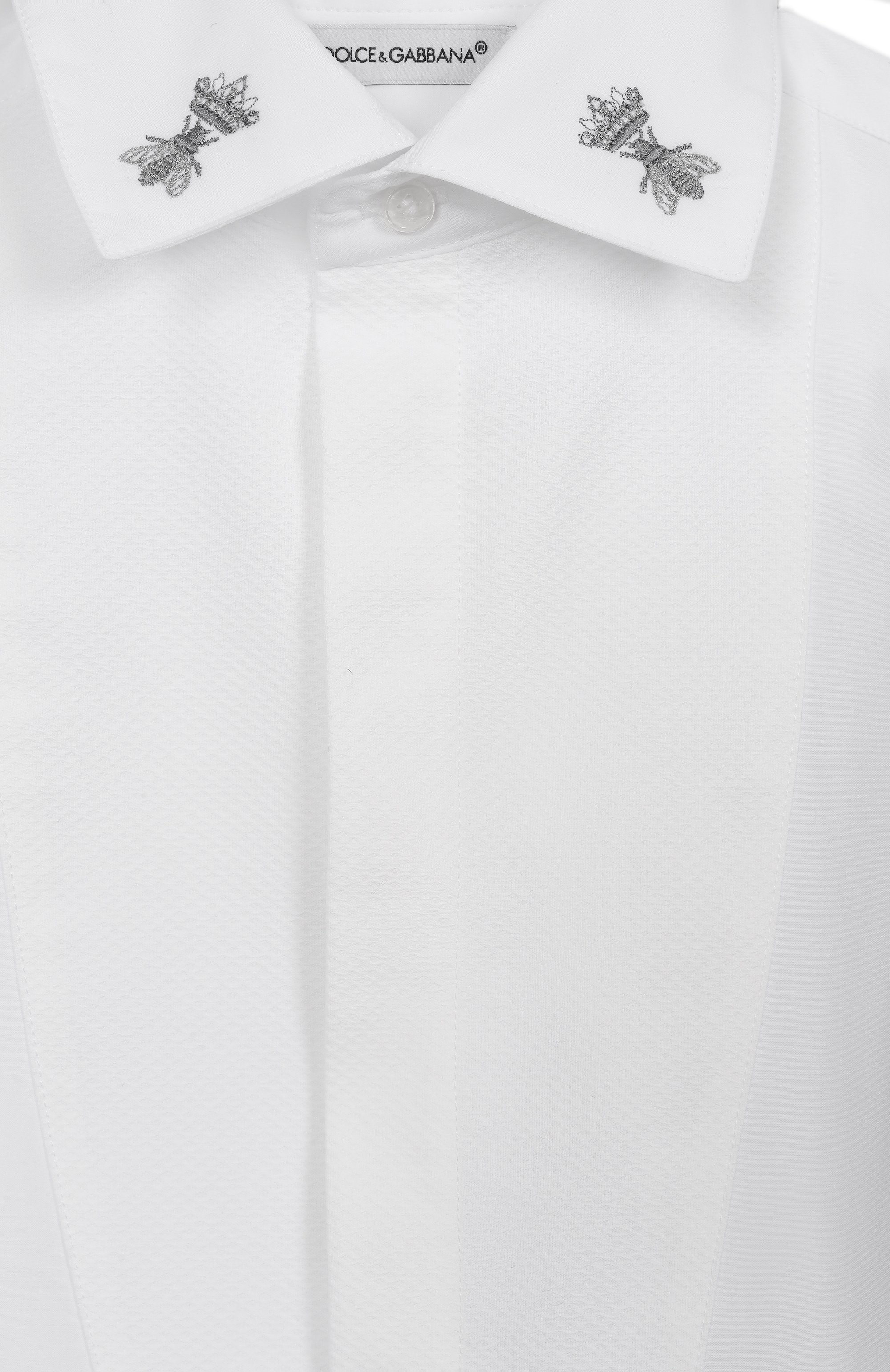 Хлопковая рубашка DOLCE & GABBANA, арт. L44S63/FU5HW_001, фото 3