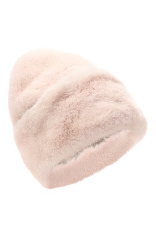 Меховая шапка Карлен из норки FurLand 0193500110183600000 Розовый 0193500110183600000