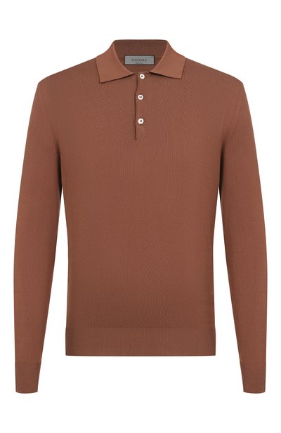 Мужская хлопковое поло CANALI, арт. C0017/MK02459
