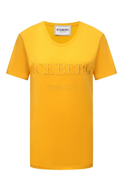 Женская хлопковая футболка ICEBERG, арт. 21E I2P0/F09A/6301