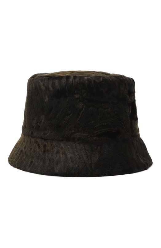 Панама из каракульчи VICTORIA KUSENKOVA 157100061042 Коричневый 157100061042