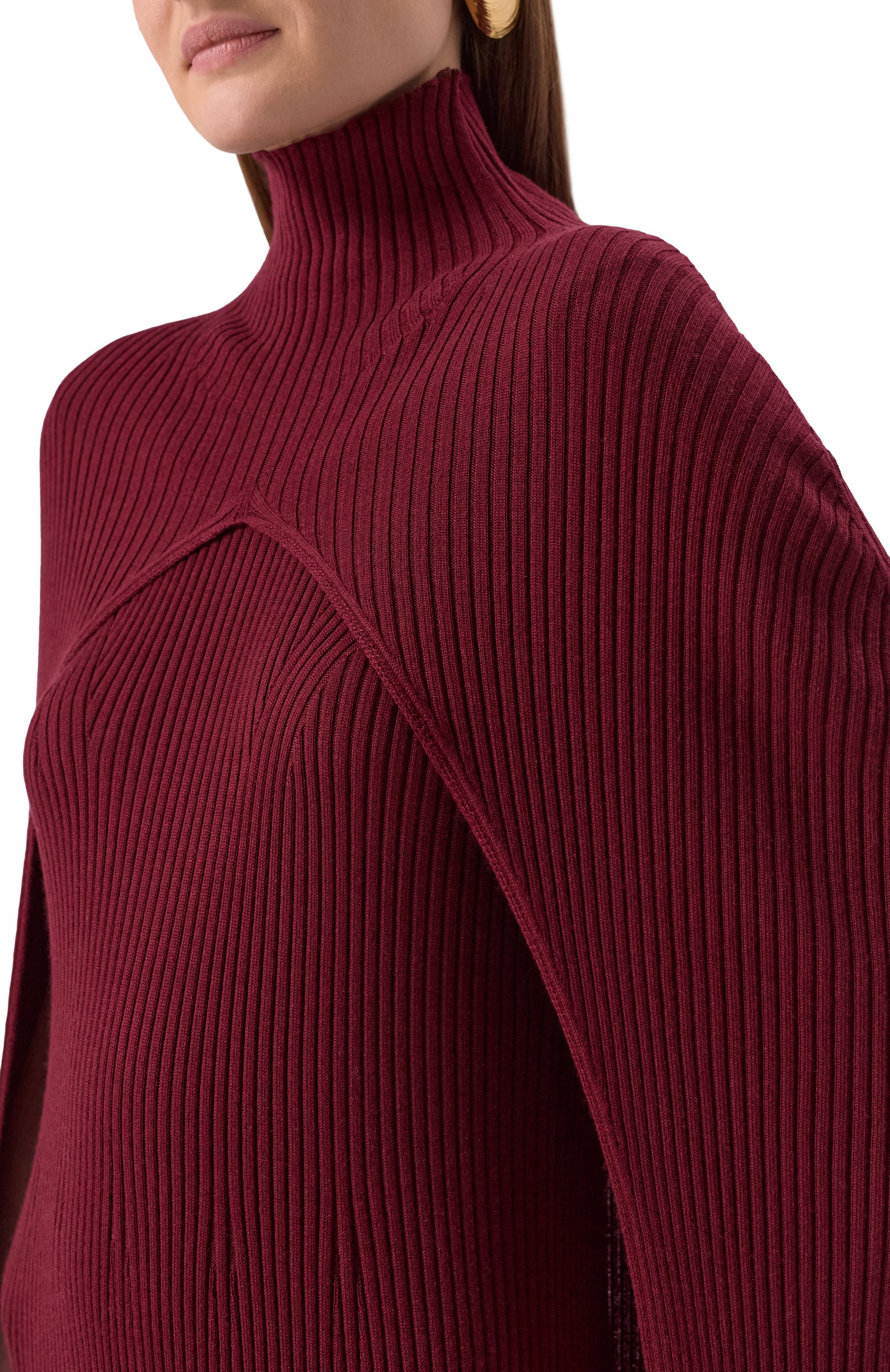 Кейп из кашемира и шелка SASUPHI, арт. W25841/JA, фото 5