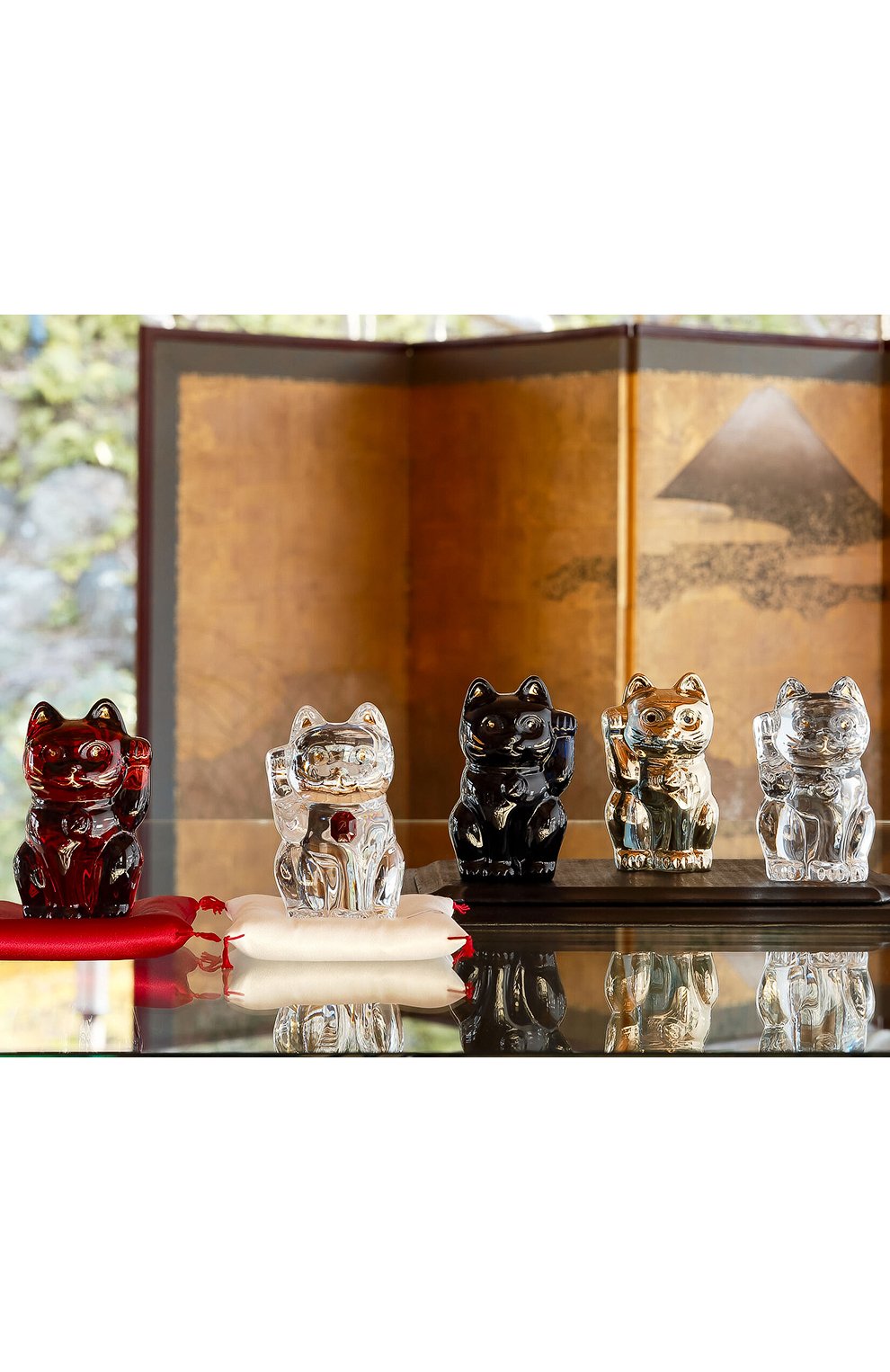 Статуэтка chat porte-bonheur BACCARAT золотого цвета по цене 82450 руб., арт. 2 612 997, фото 3 Статуэтка chat porte-bonheur BACCARAT, арт. 2 612 997, фото 3