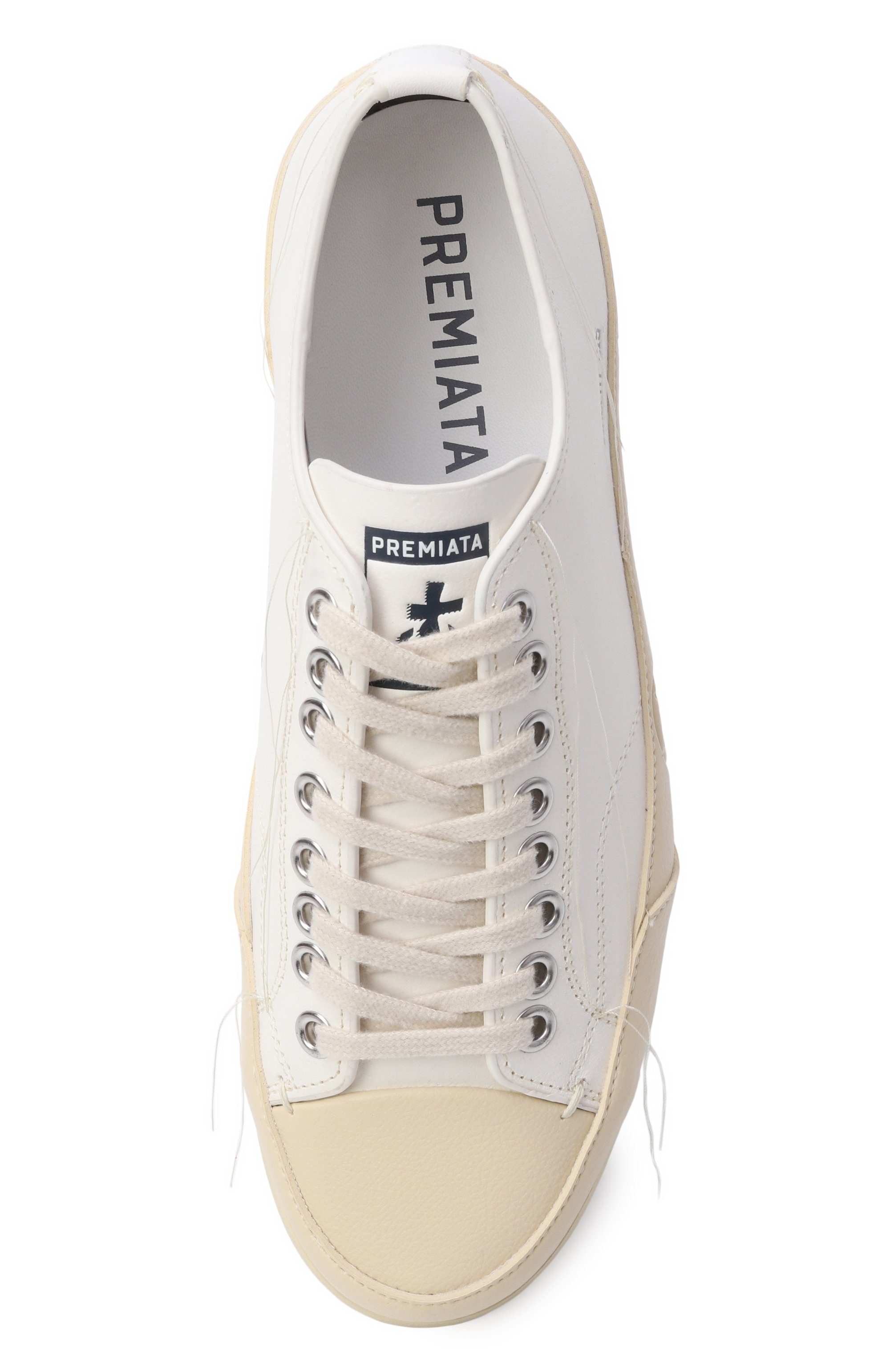 Кожаные кеды vincent 015 PREMIATA, арт. VINCE015/BIANC0, фото 5