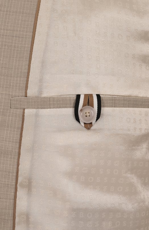 Шерстяной костюм BOSS 50546099 Бежевый  50546099 Фото 10
