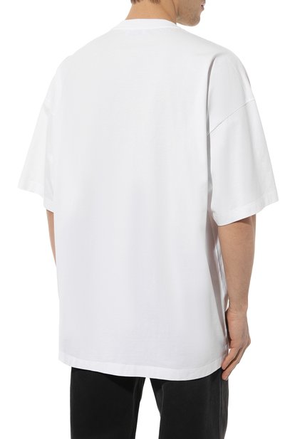 Хлопковая футболка OFF-WHITE, арт. 0MAA161F23JER002, фото 4