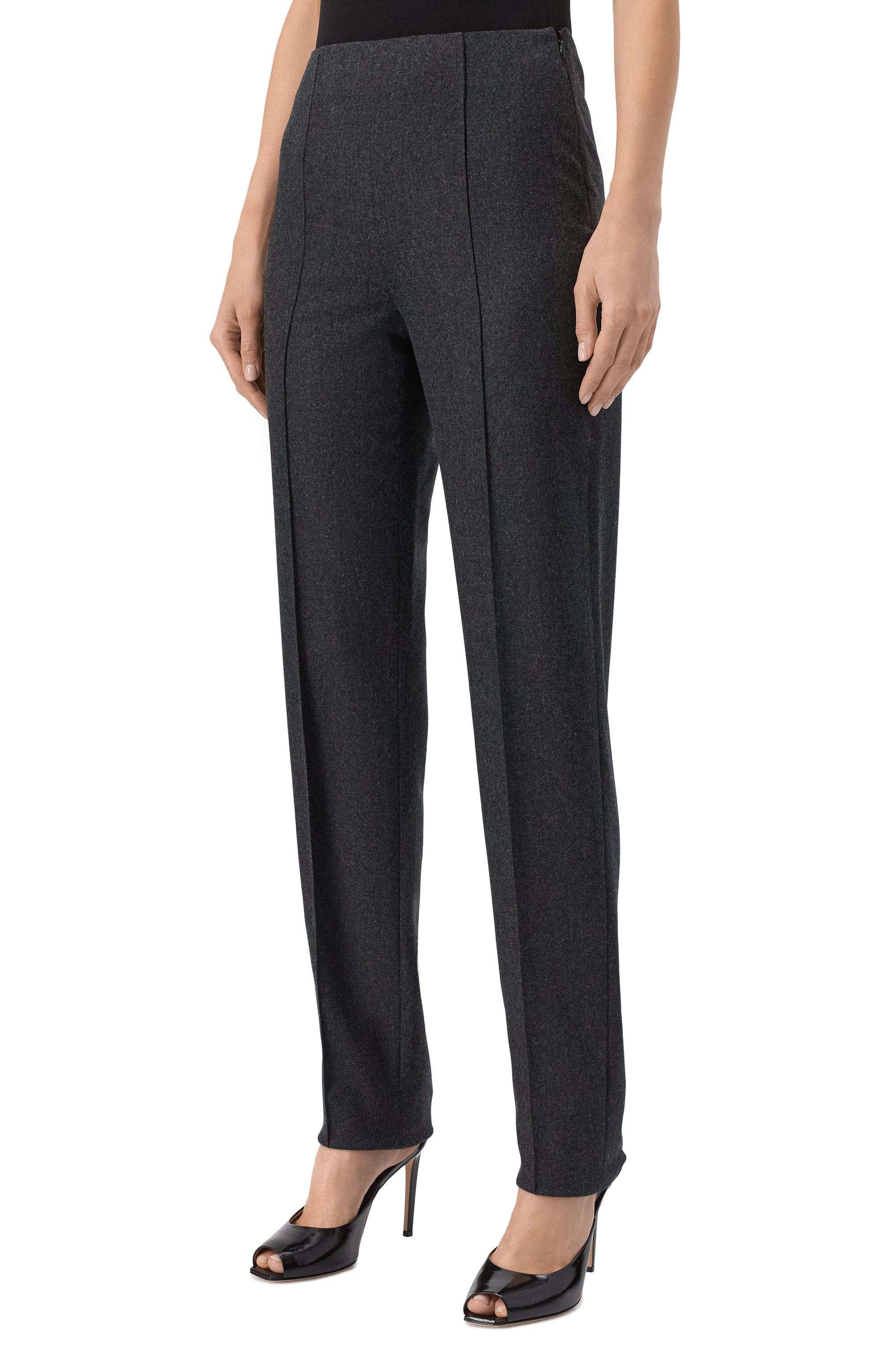 Брюки из шерсти и кашемира GIORGIO ARMANI, арт. GW001875/TE10537, фото 3