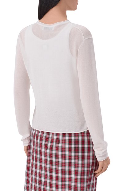 Кардиган из вискозы и хлопка DUNST, арт. UDSW6B222WT, фото 4