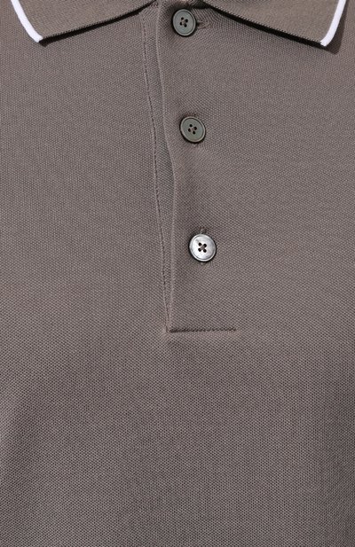 Хлопковое поло ZEGNA, арт. UD358A7/D746, фото 5