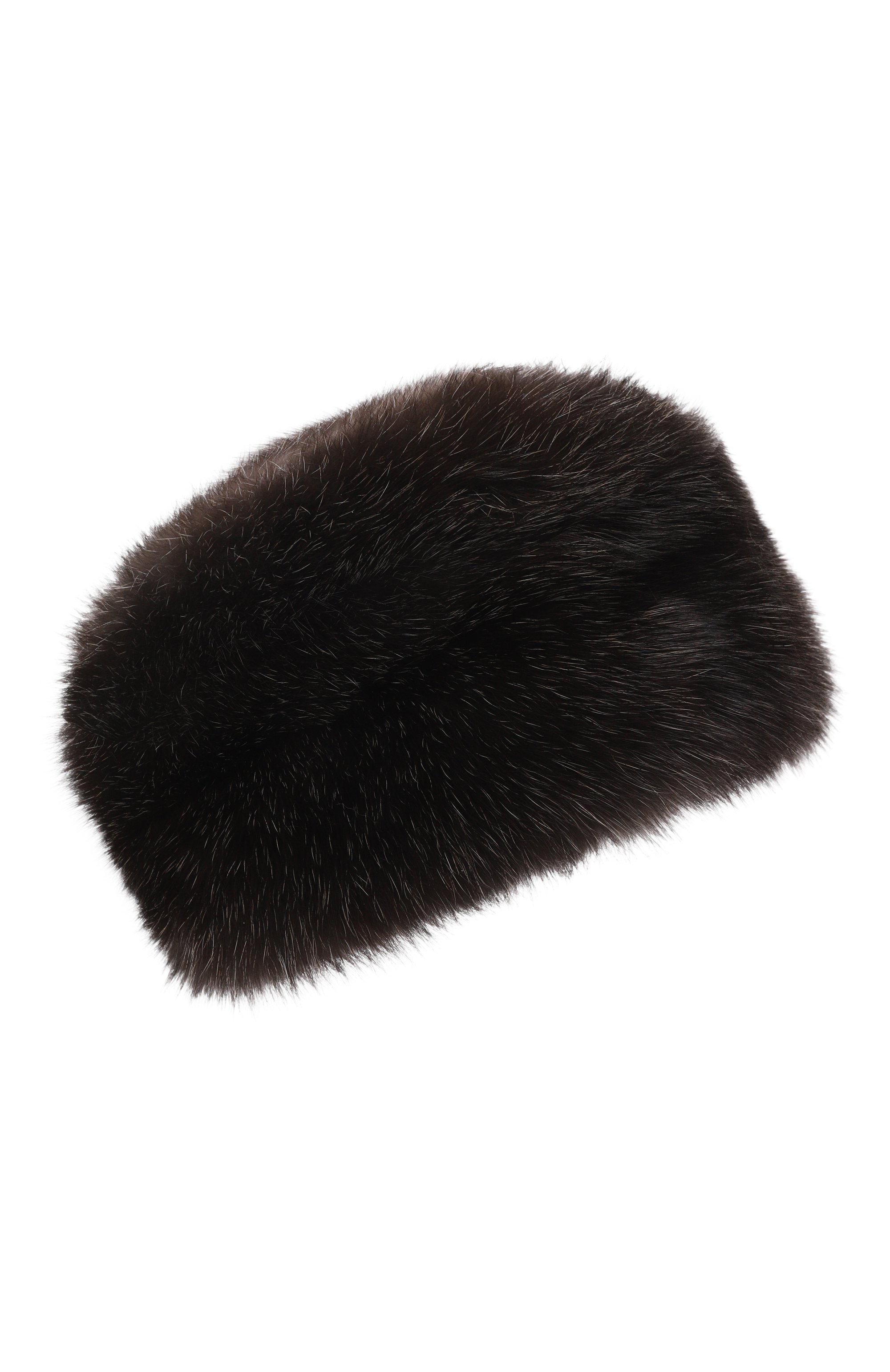 Меховая шапка из соболя MVST темно-коричневого цвета по цене 482500 руб., арт. МН08, фото 1 Меховая шапка из соболя MVST, арт. МН08, фото 1