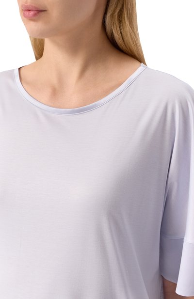 Сорочка ZIMMERLI голубого цвета по цене 31550 руб., арт. 900-55104, фото 5 Сорочка ZIMMERLI, арт. 900-55104, фото 5