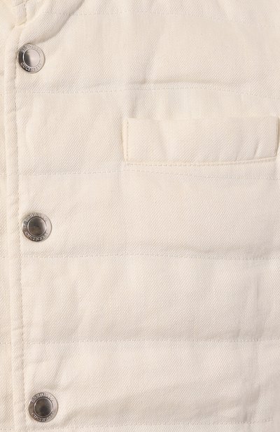 Пуховый жилет BRUNELLO CUCINELLI, арт. MS498B2309, фото 5