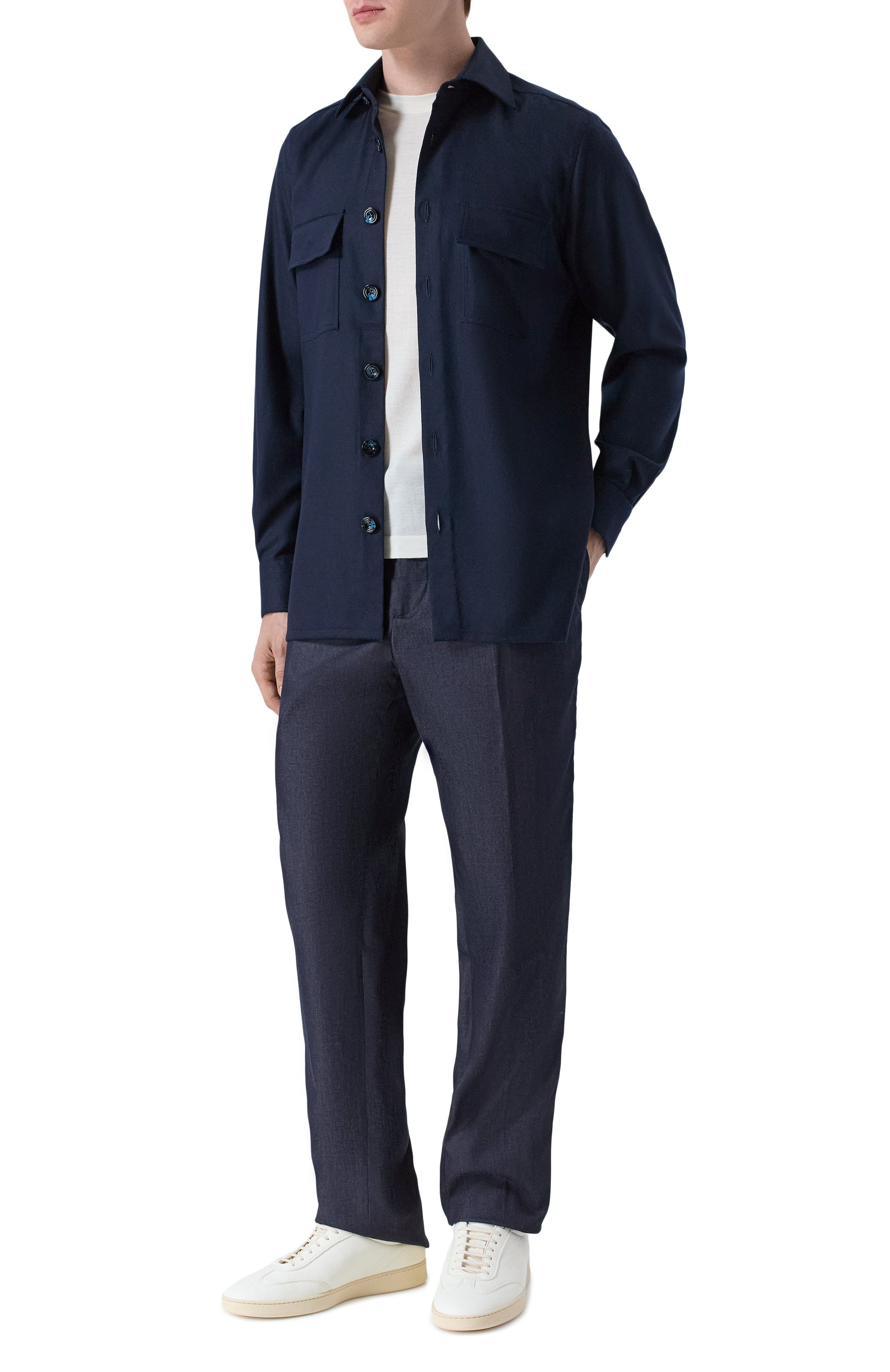 Хлопковые брюки ZILLI, арт. CPPTA1M012522001U, фото 2