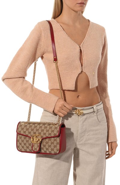 Сумка gg marmont small GUCCI, арт. 443497 HVKEG, фото 2