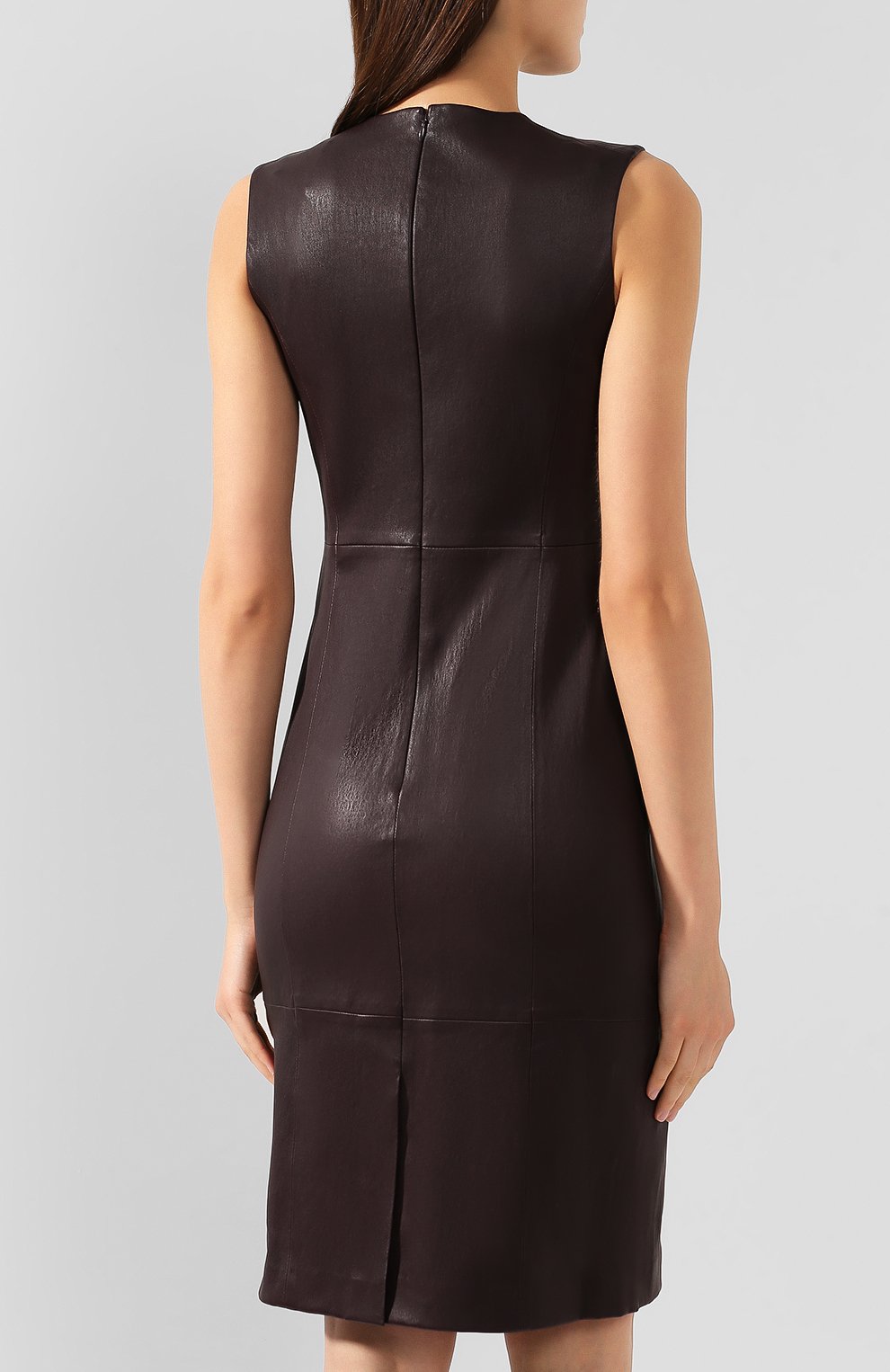 Кожаное платье VINCE, арт. V609250998, фото 4