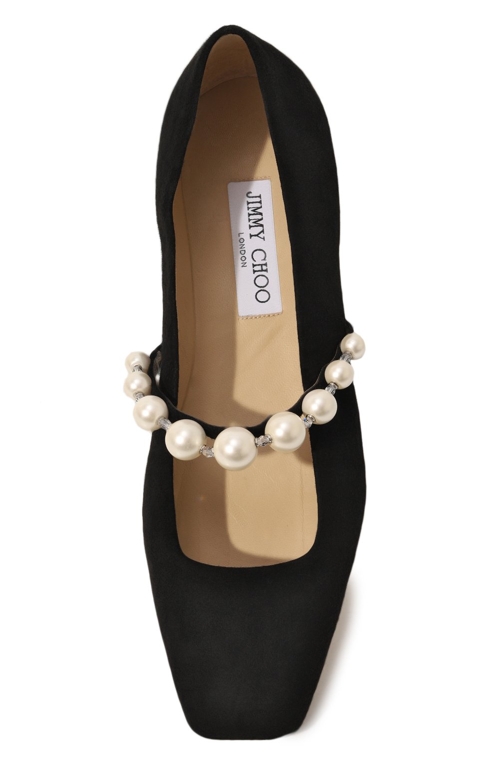 Замшевые балетки ade JIMMY CHOO, арт. ADE FLAT/SZR, фото 6